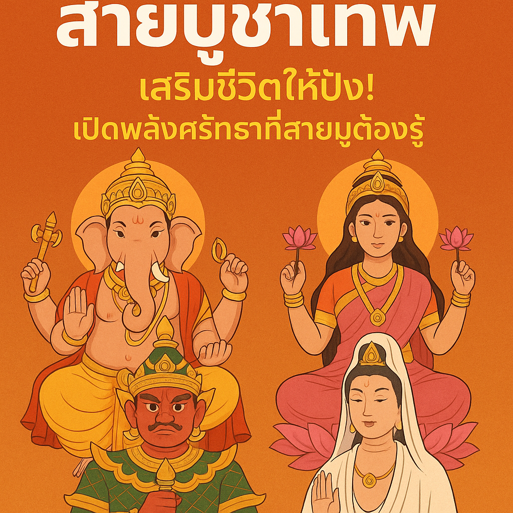 🌟สายบูชาเทพ เสริมชีวิตให้ปัง! เปิดพลังศรัทธาที่สายมูต้องรู้ 🔮