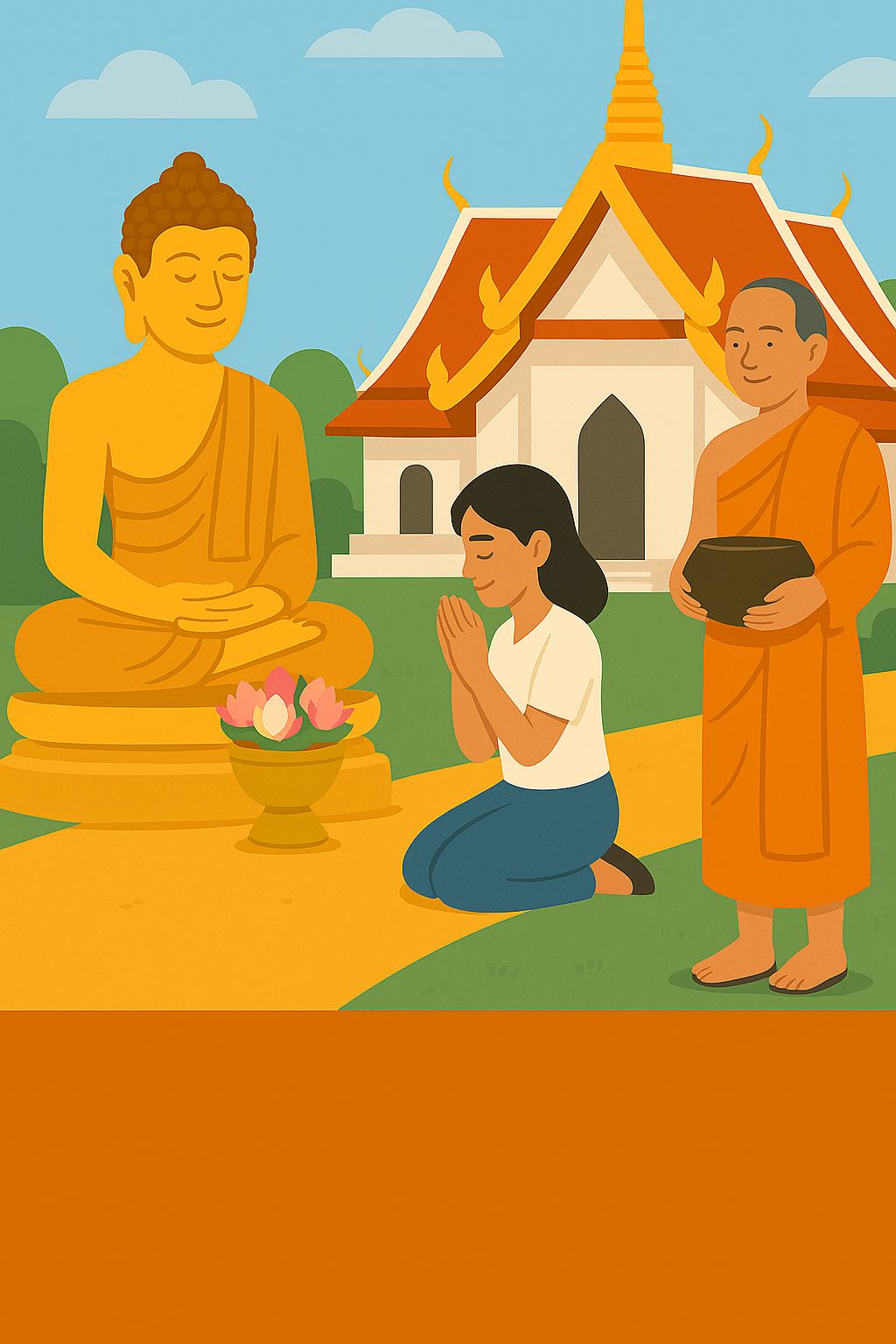 การทำบุญตามวัด