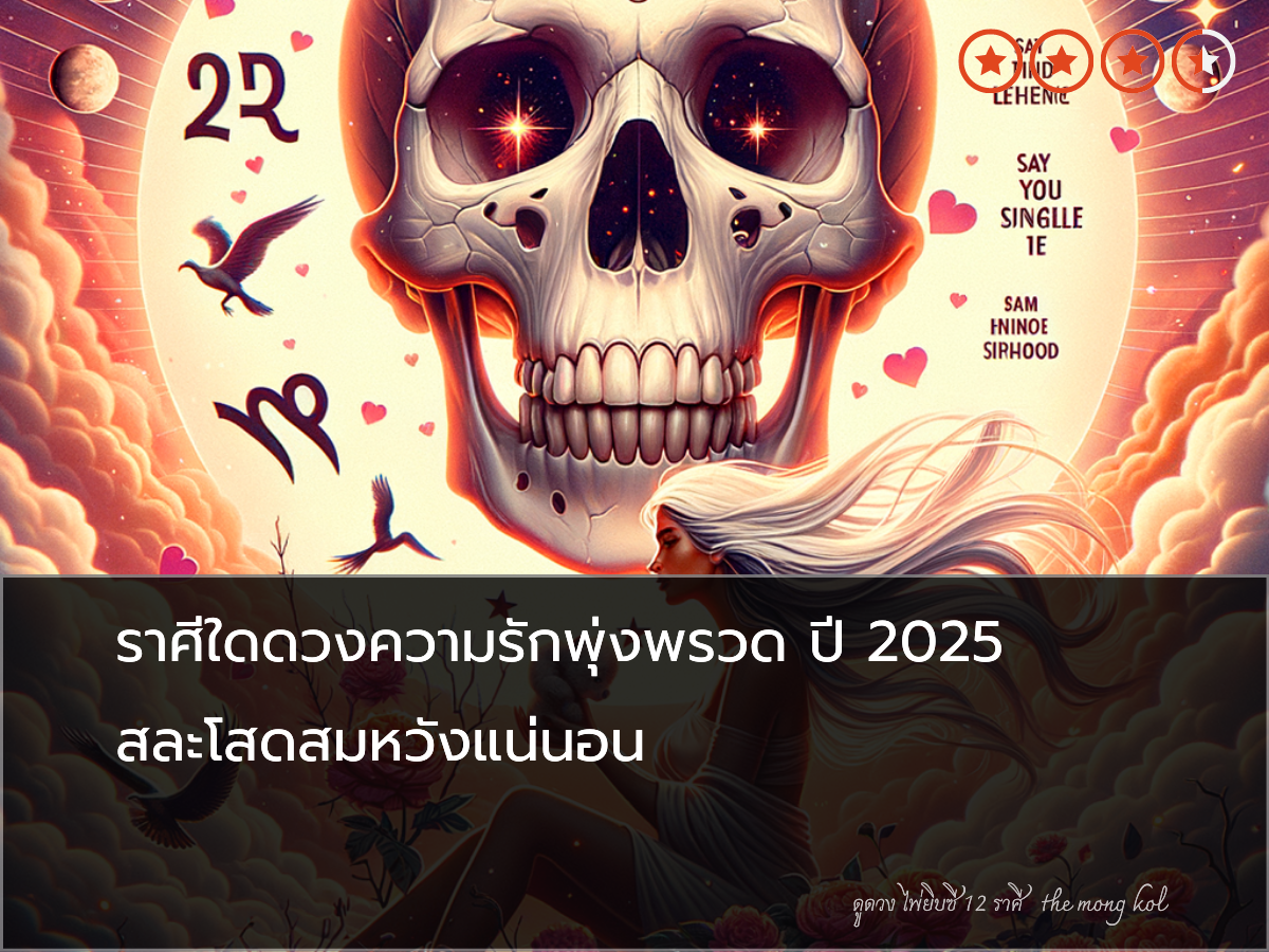 ราศีใดดวงความรักพุ่งพรวด ปี 2025 สละโสดสมหวังแน่นอน