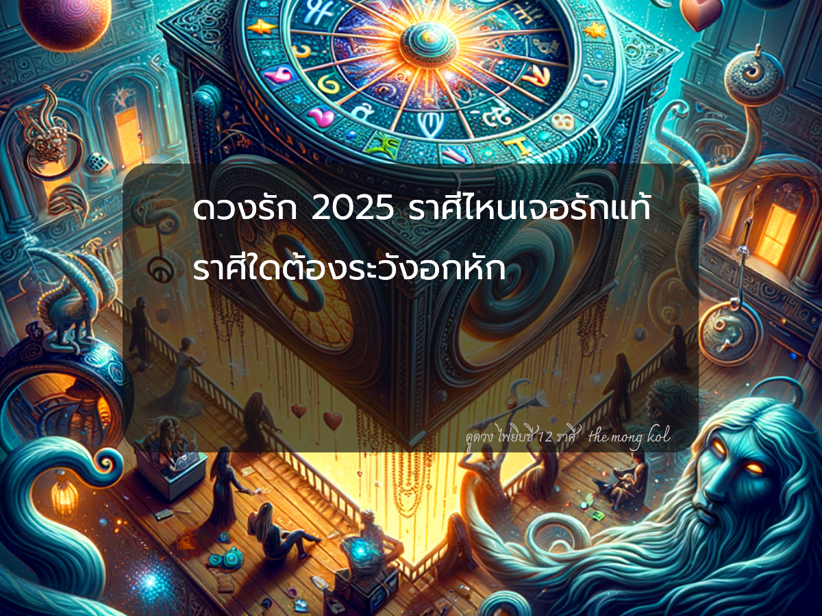 ดวงรัก 2025 ราศีไหนเจอรักแท้ ราศีใดต้องระวังอกหัก