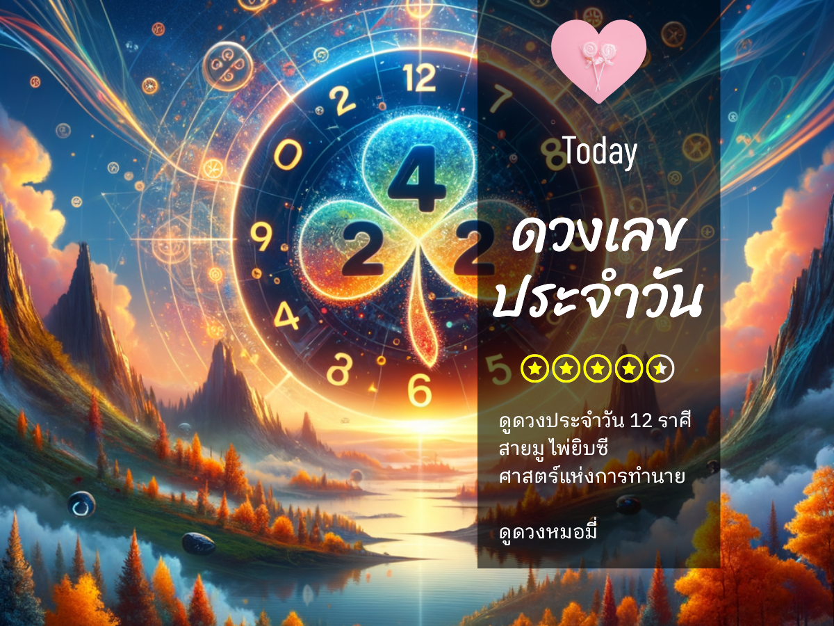 ดวงโชคดีวันนี้ เลขนำโชค 42-17-88-63-29 พร้อมเคล็ดลับเสริมดวงแบบง่ายๆ