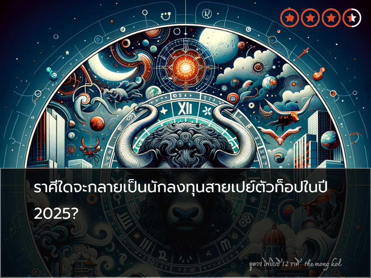 ราศีใดจะกลายเป็นนักลงทุนสายเปย์ตัวท็อปในปี 2025?