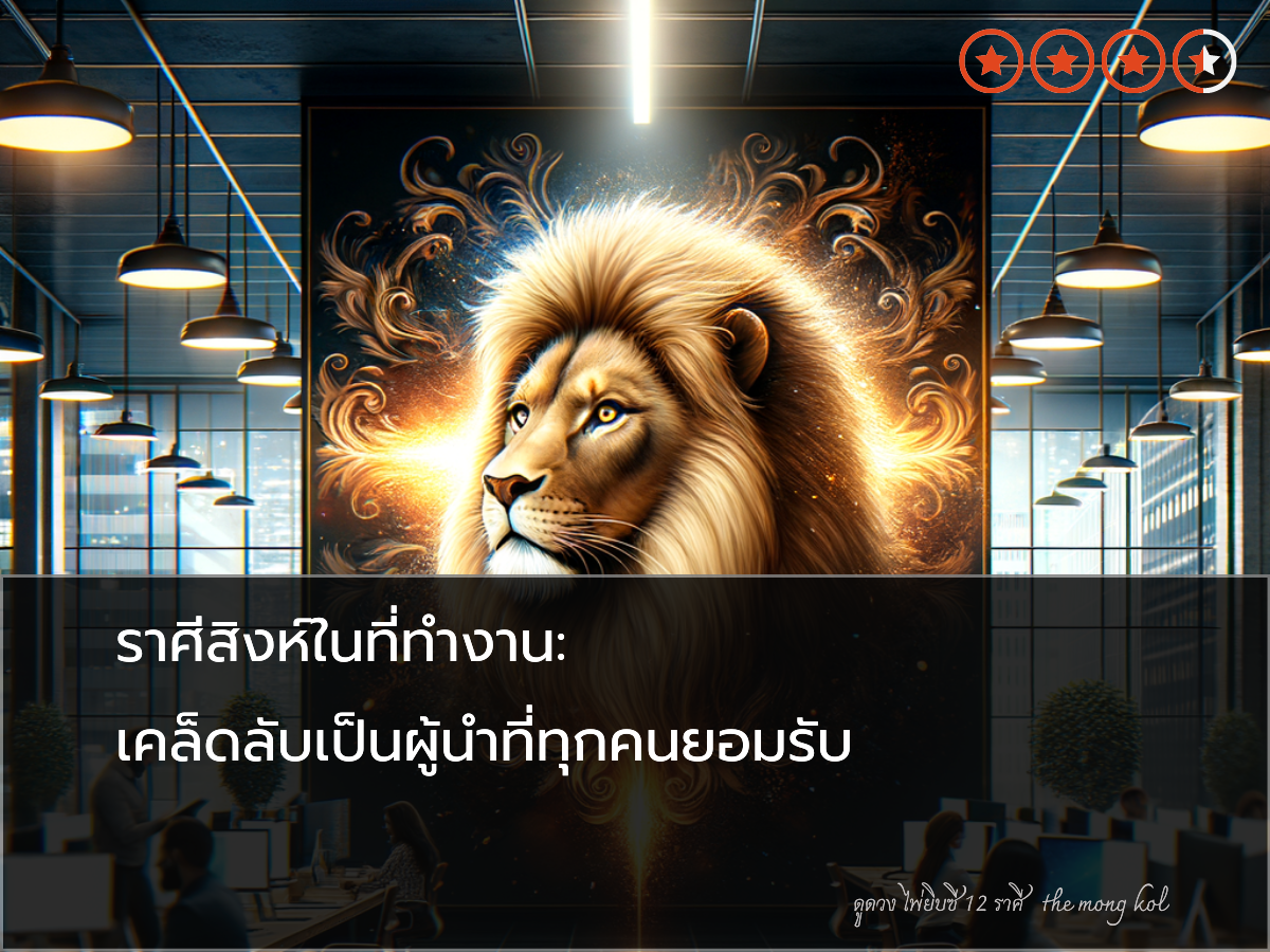 ราศีสิงห์ในที่ทำงาน: เคล็ดลับเป็นผู้นำที่ทุกคนยอมรับ
