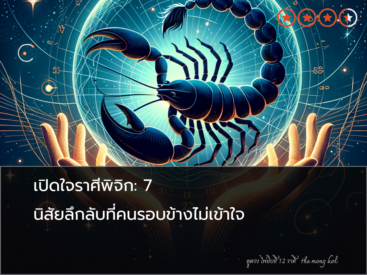 เปิดใจราศีพิจิก: 7 นิสัยลึกลับที่คนรอบข้างไม่เข้าใจ
