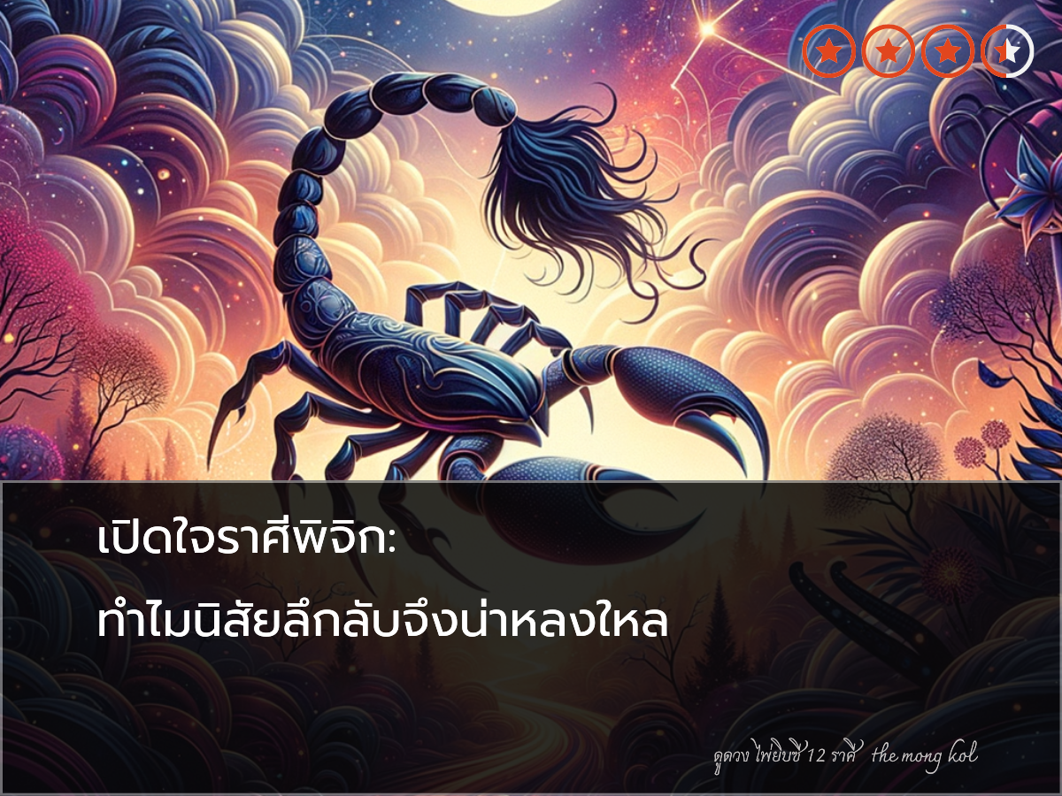 เปิดใจราศีพิจิก: ทำไมนิสัยลึกลับจึงน่าหลงใหล