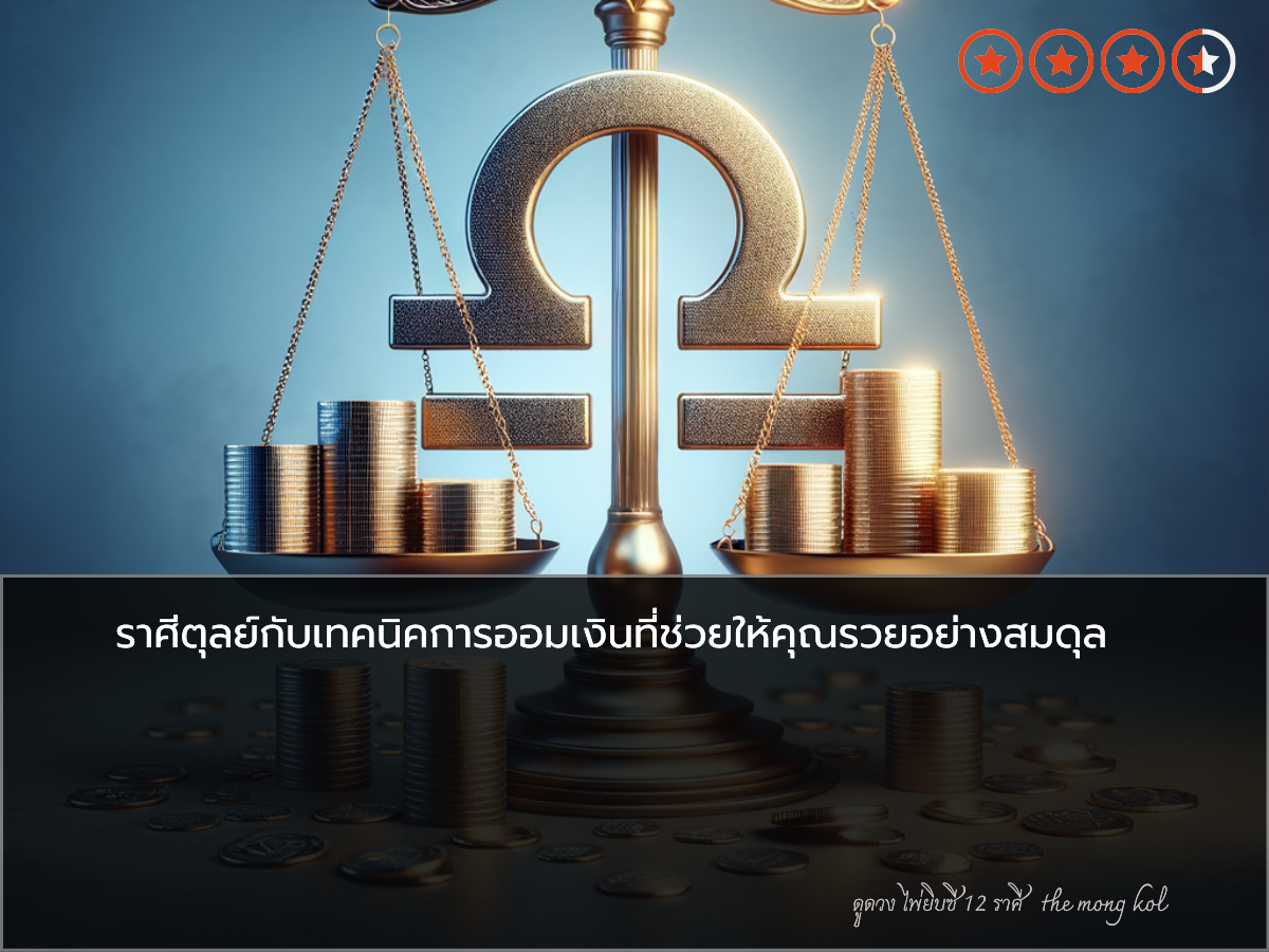 ราศีตุลย์กับเทคนิคการออมเงินที่ช่วยให้คุณรวยอย่างสมดุล