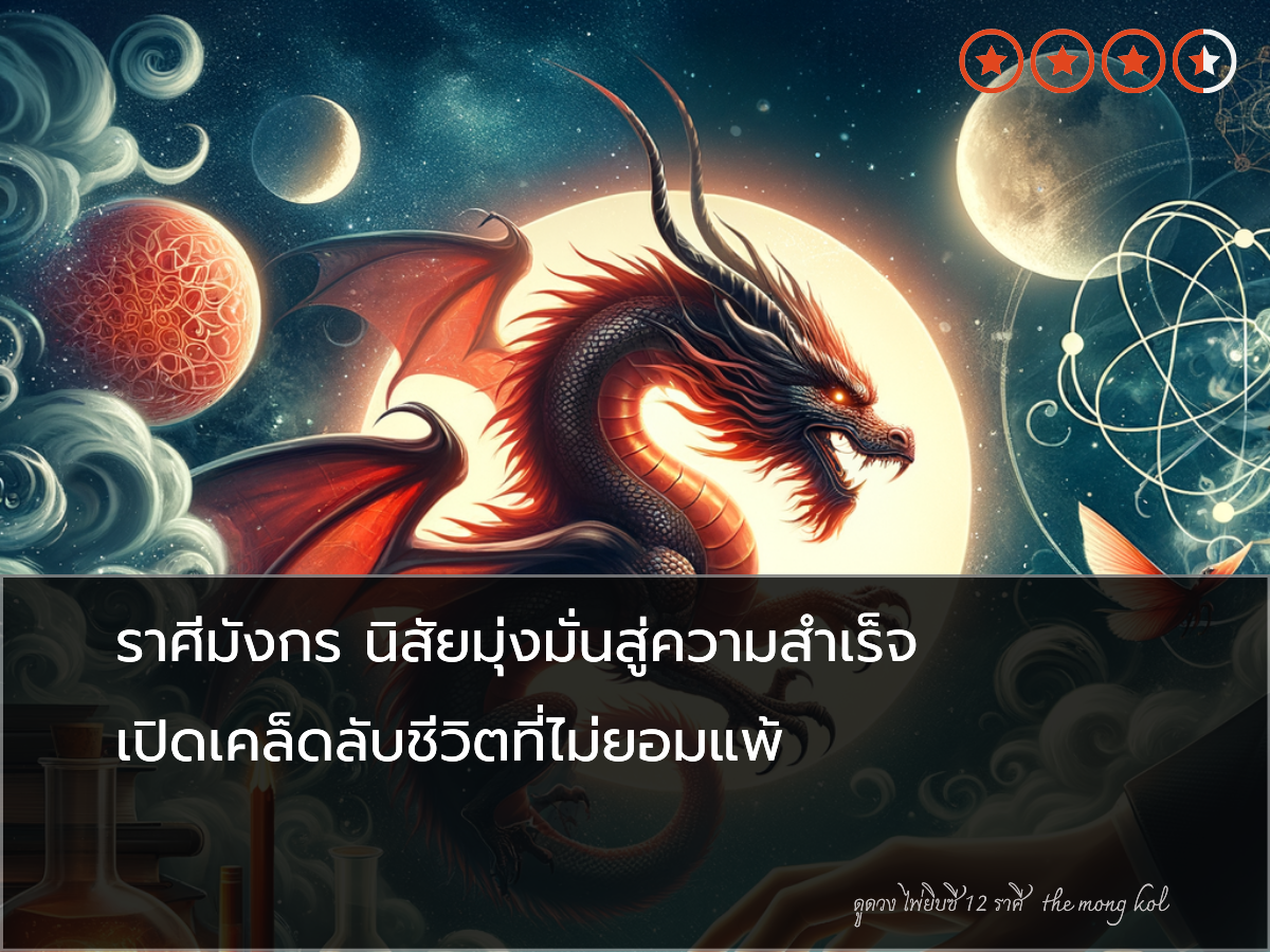 ราศีมังกร นิสัยมุ่งมั่นสู่ความสำเร็จ เปิดเคล็ดลับชีวิตที่ไม่ยอมแพ้