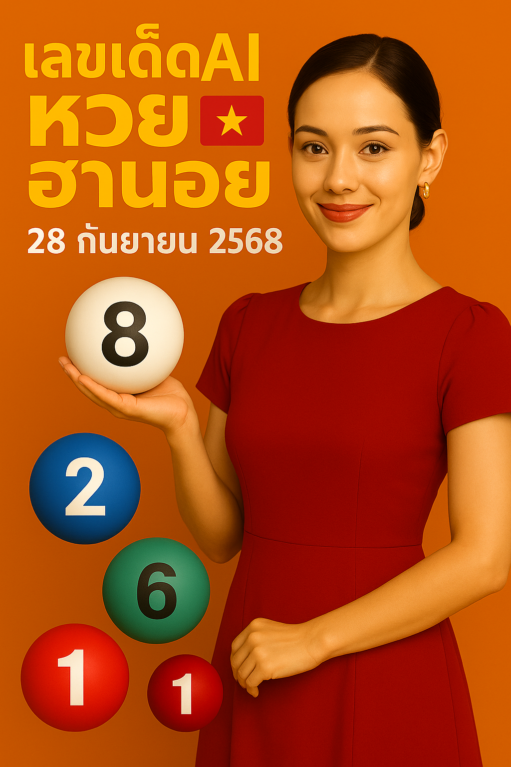 แนวทางหวยฮานอย VIP วันนี้ 28 กันยายน 2568 AI คัดเลขแม่น