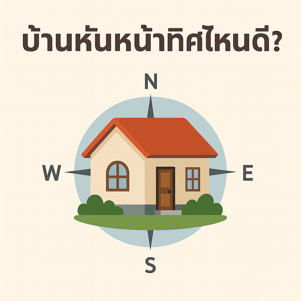 บ้านหันทางทิศไหนดี
