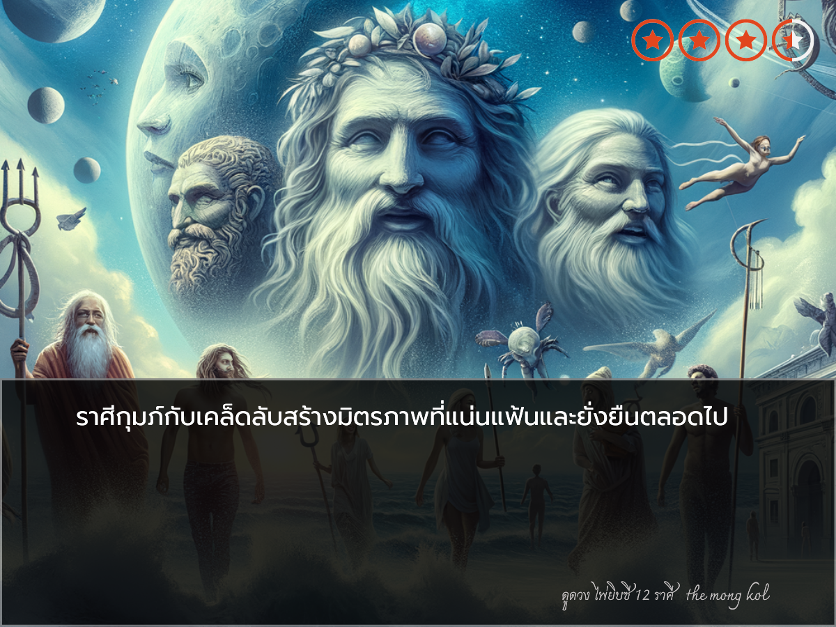 ราศีกุมภ์กับเคล็ดลับสร้างมิตรภาพที่แน่นแฟ้นและยั่งยืนตลอดไป
