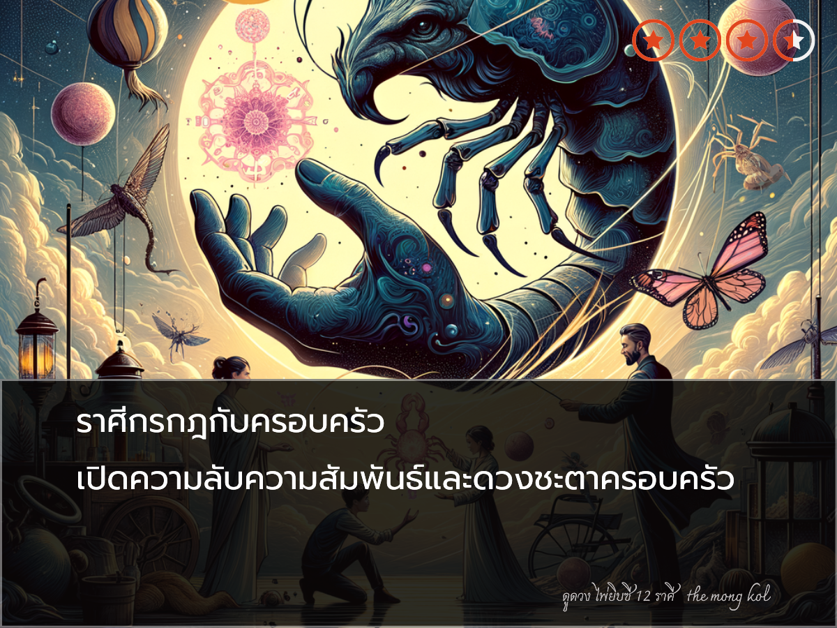 ราศีกรกฎกับครอบครัว เปิดความลับความสัมพันธ์และดวงชะตาครอบครัว