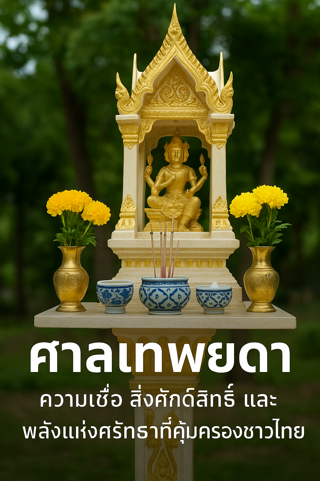 🛕 ศาลเทพยดา: ความเชื่อ สิ่งศักดิ์สิทธิ์ และพลังแห่งศรัทธาที่คุ้มครองชาวไทย