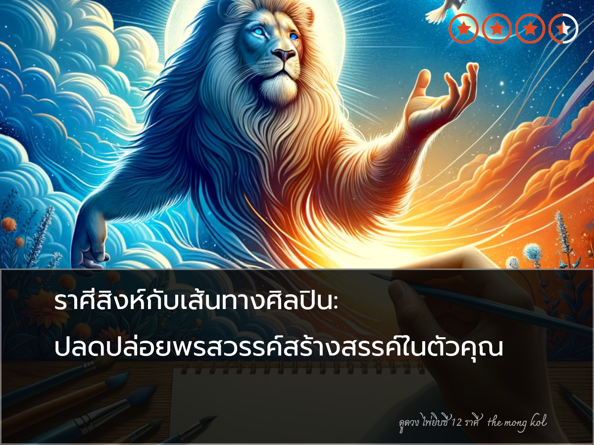 ราศีสิงห์กับเส้นทางศิลปิน: ปลดปล่อยพรสวรรค์สร้างสรรค์ในตัวคุณ
