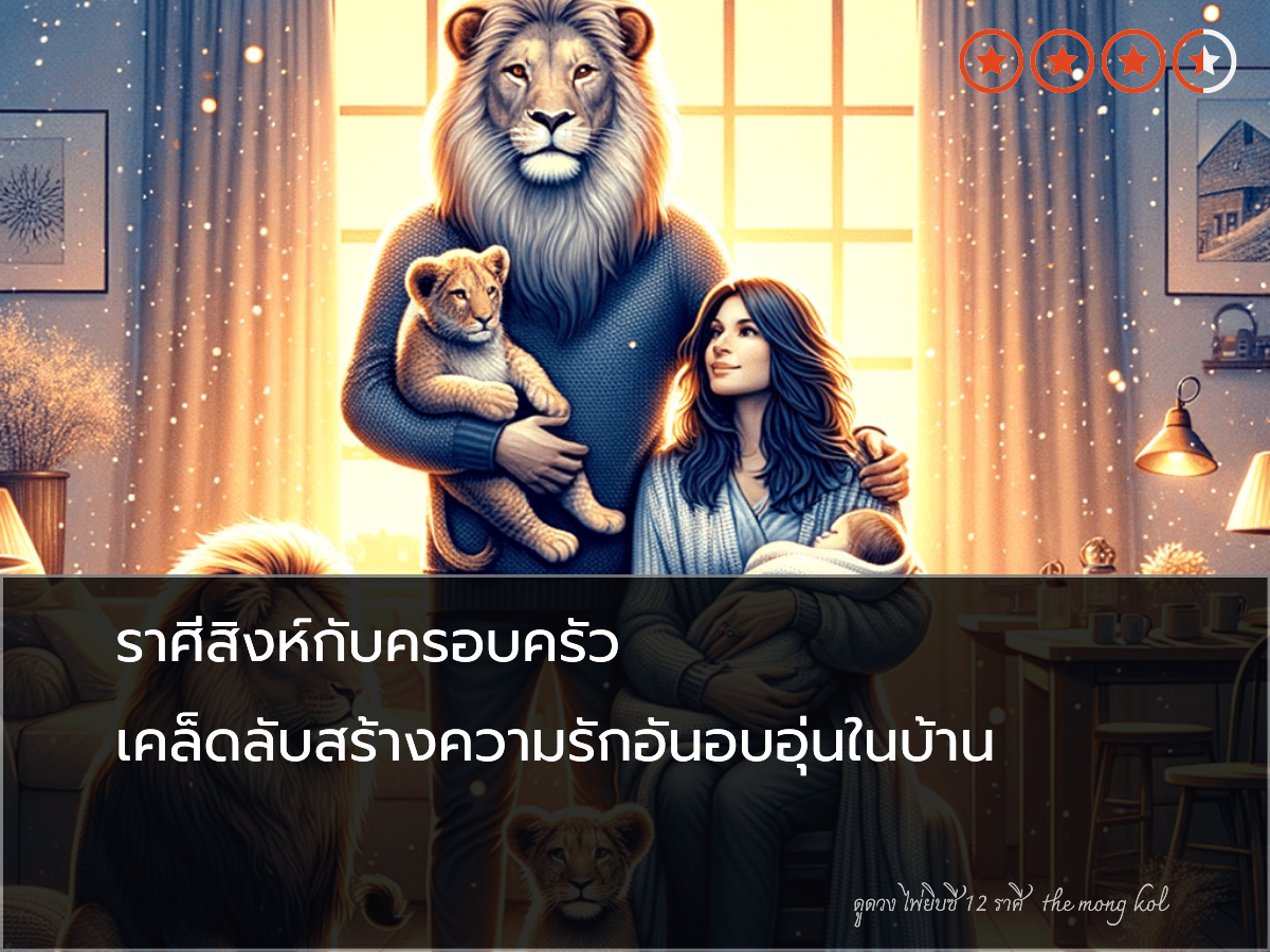 ราศีสิงห์กับครอบครัว เคล็ดลับสร้างความรักอันอบอุ่นในบ้าน