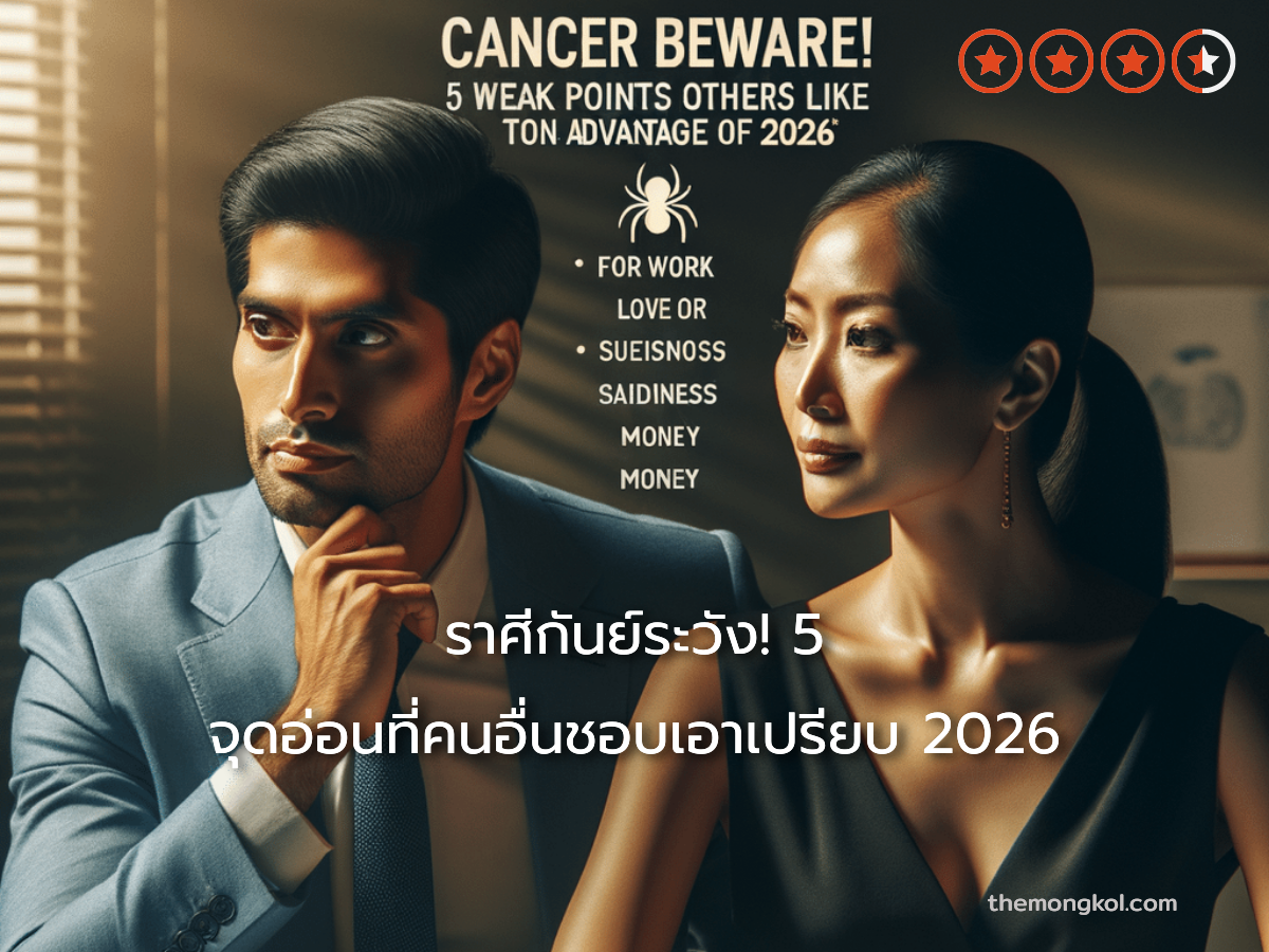 ราศีกันย์ระวัง! 5 จุดอ่อนที่คนอื่นชอบเอาเปรียบ 2026