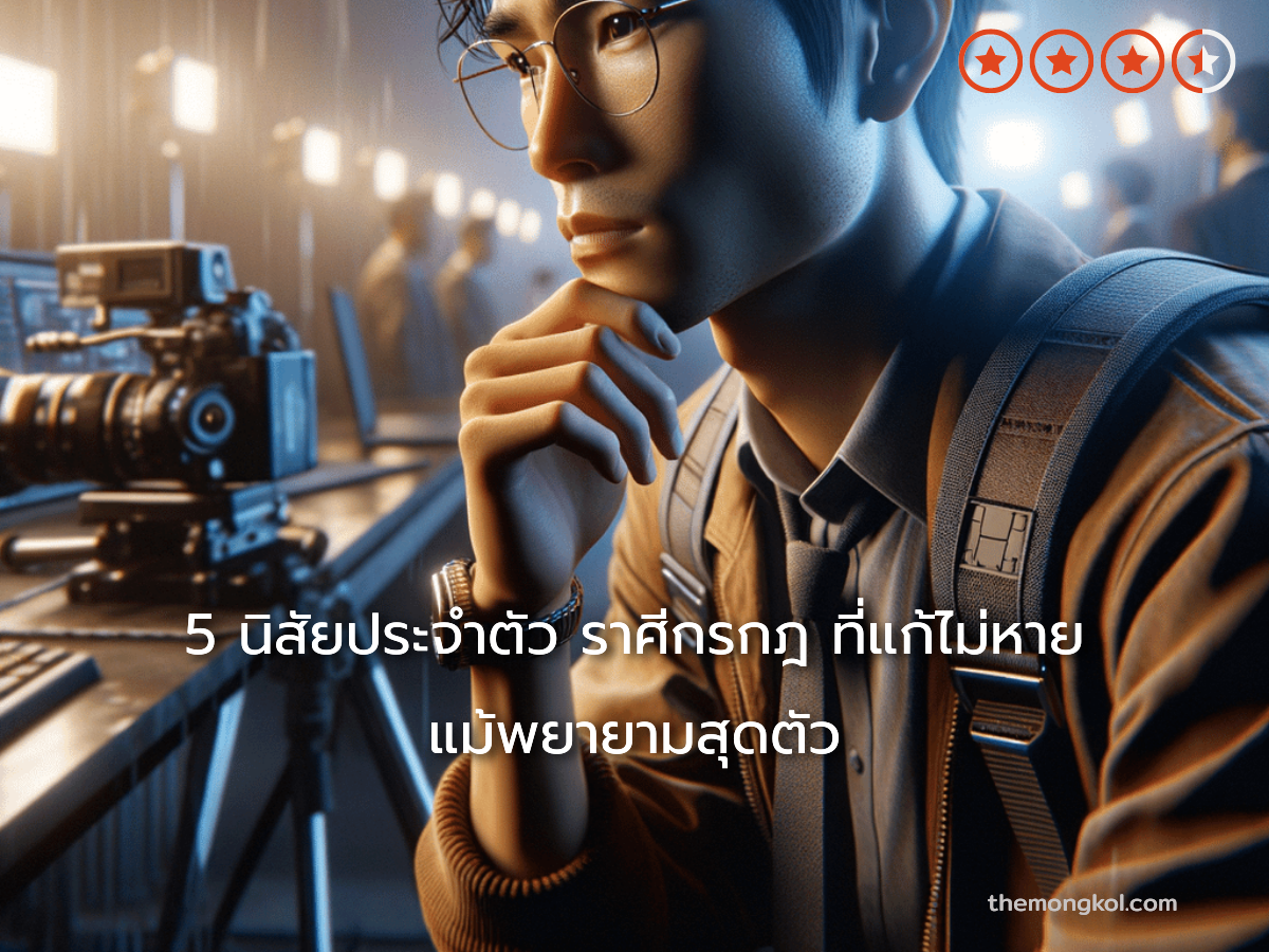 5 นิสัยประจำตัว ราศีกรกฎ ที่แก้ไม่หาย แม้พยายามสุดตัว