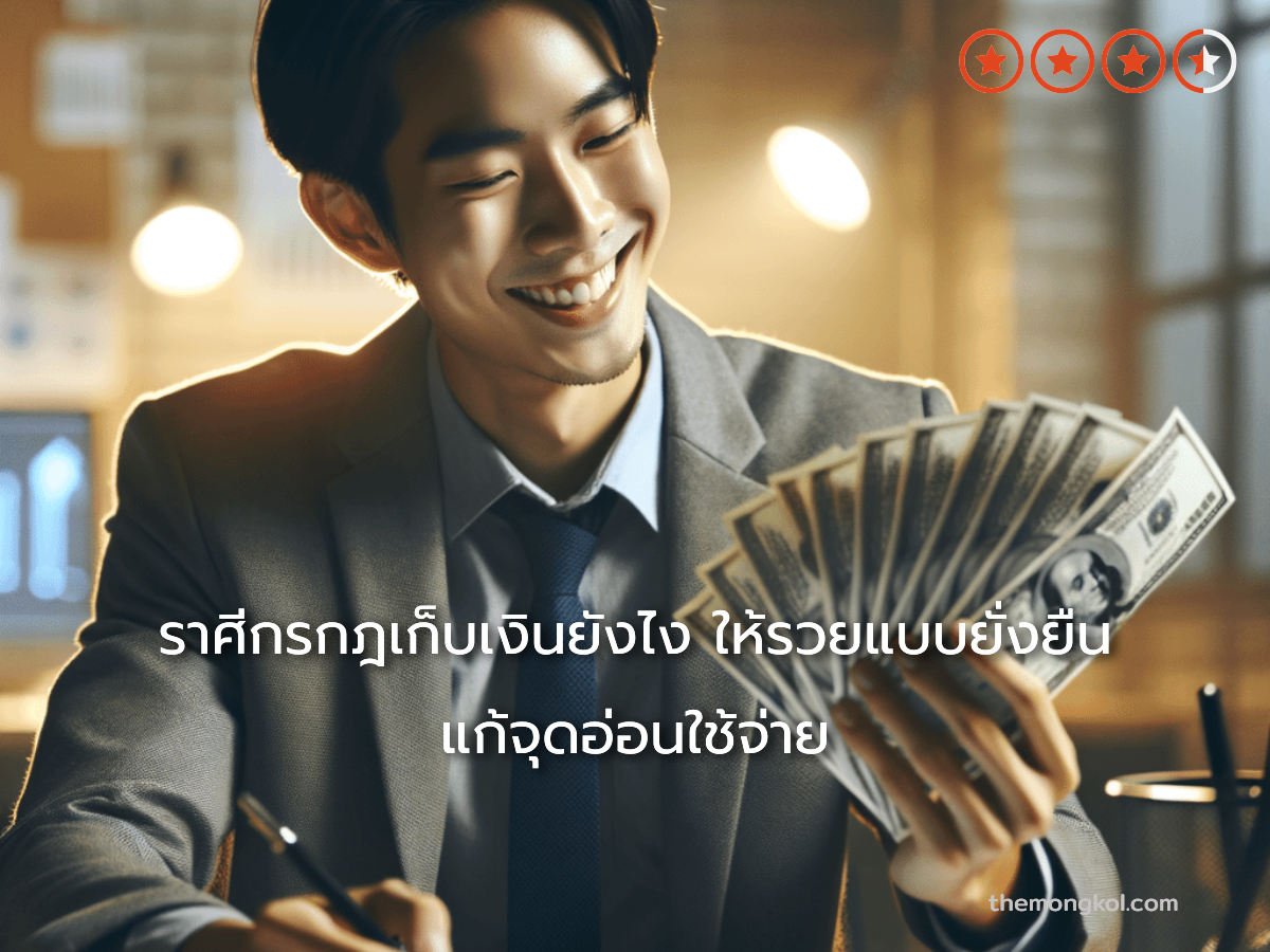 ราศีกรกฎเก็บเงินยังไง ให้รวยแบบยั่งยืน แก้จุดอ่อนใช้จ่าย